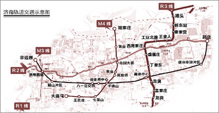 济南R3线一期工程全从地下走 - 读我网