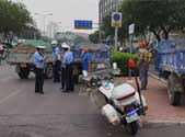 济南启用三轮车“闯禁区”专项抓拍