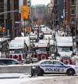 “自由车队”抗议继续渥太华进入紧急状态