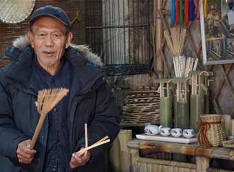 古稀老人的“一竹一世界”