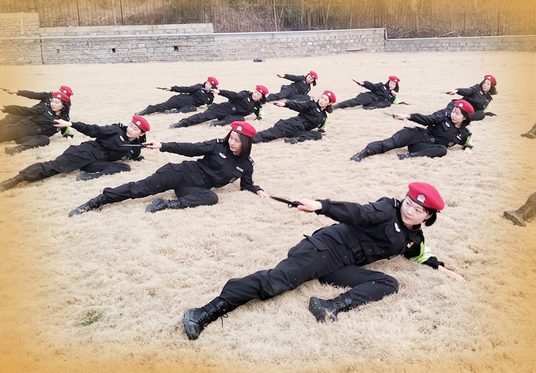揭秘山东女特警的神秘面纱