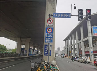 济南北园大街与济泺路路口通行有变