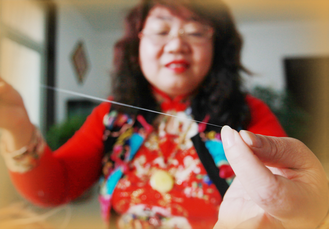 留住最美时光  一针一发总关情