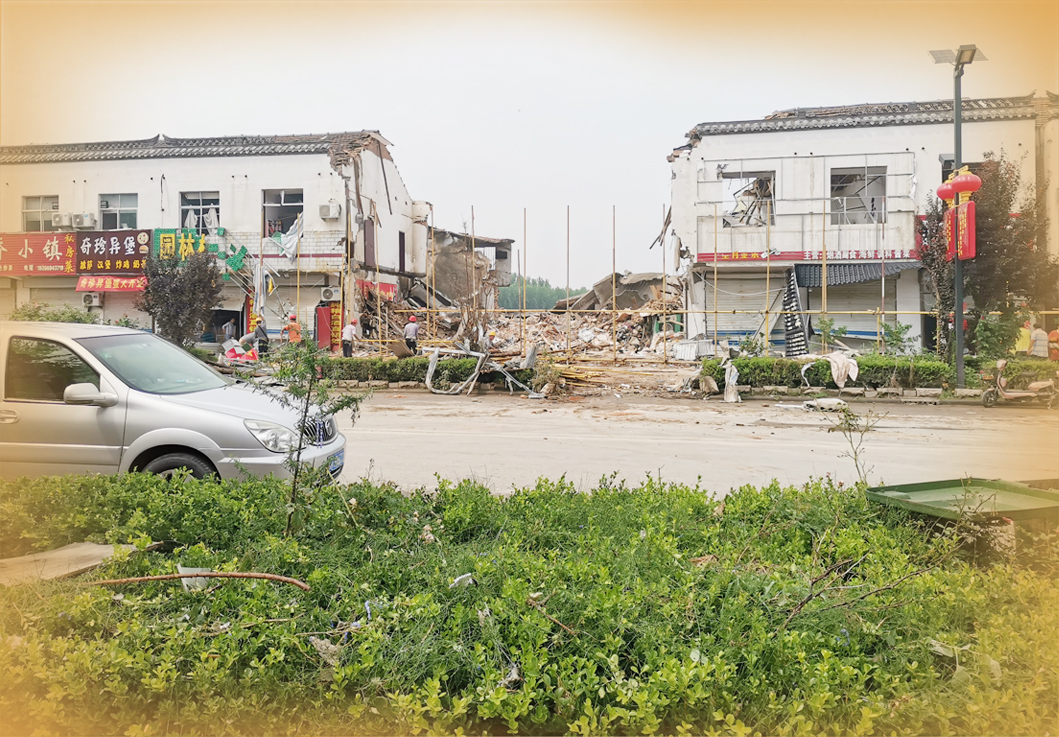 沿街二层商铺爆炸致6人受伤