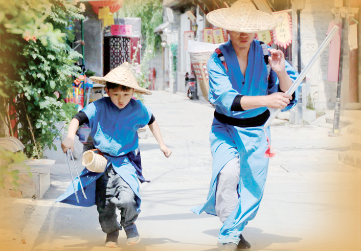 父子“侠客行”