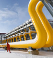 中俄东线天然气管道投产通气