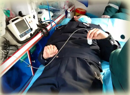 8天“连轴转”,民警倒在战“疫”一线