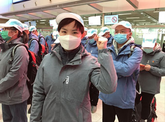 在这里,只有共同战胜病毒的决心