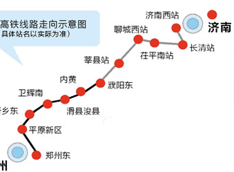 郑济高铁山东段正式开工